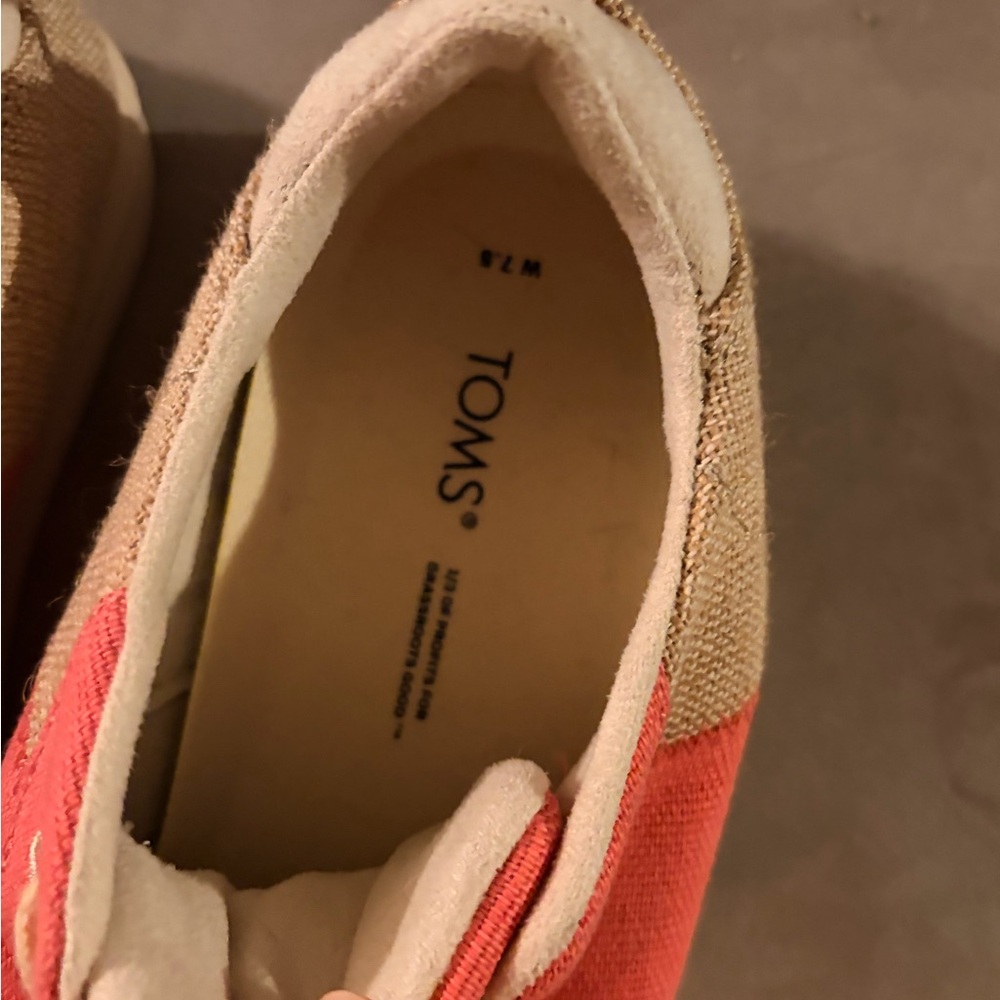 Toms Cabrillo Canvas Lace Up Sneakers - Picture 3 of 6